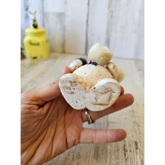 Dept 56 snowman Billy buttons tree hat ornament Xmas decor knit scarf - Picture 9 of 9